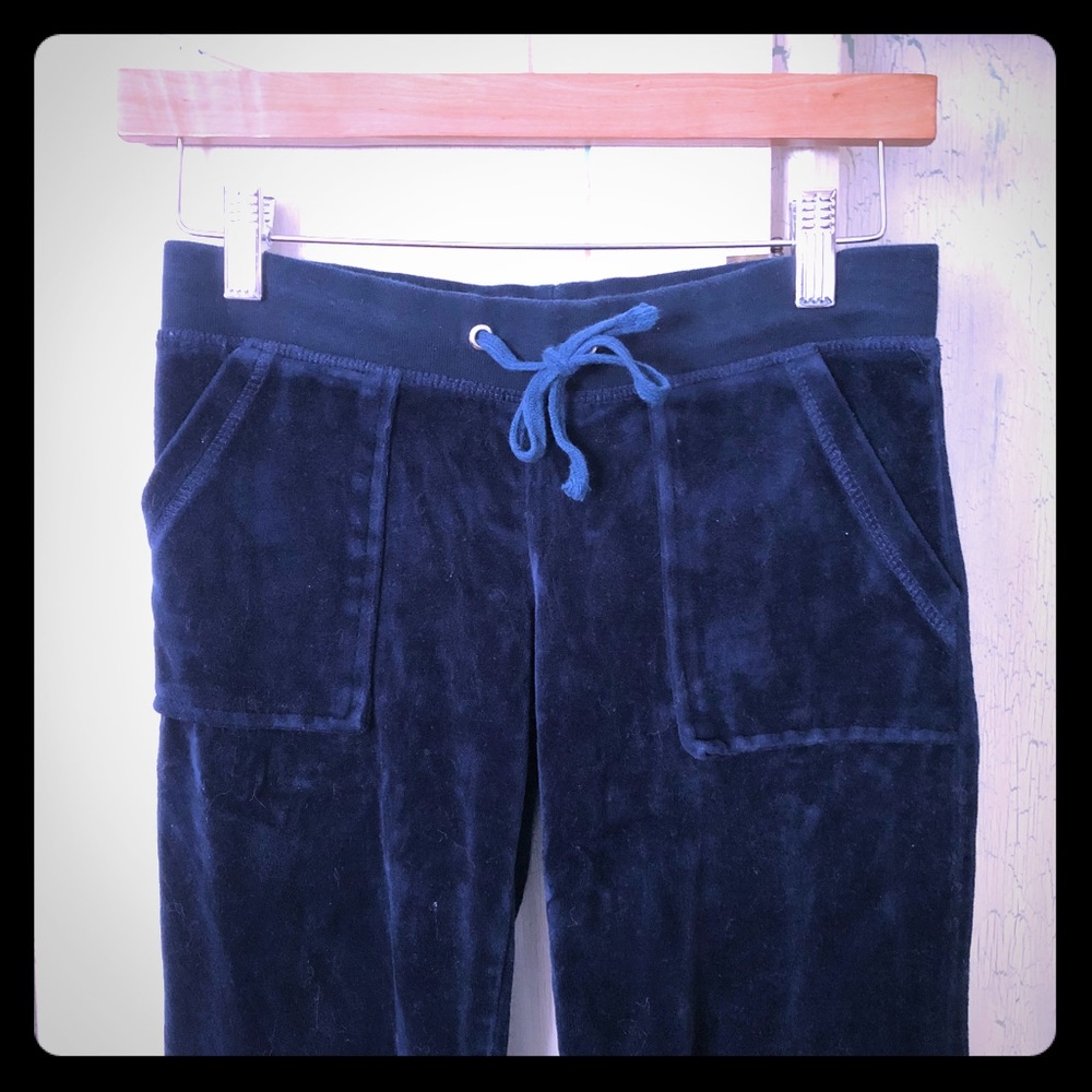 “Juicy Couture” Velour Boot leg Sweats